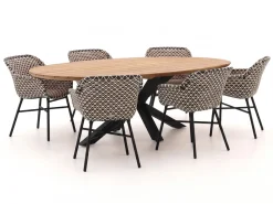 Hartman Delphine/Stephanie 240cm dining tuinset 7-delig