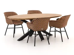 Hartman Delphine/Stephanie 200 cm Gartenmöbel-Set 5-teilig