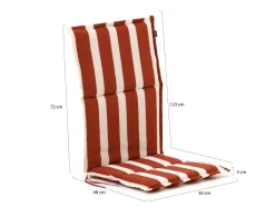 Hartman Fiber Auflage Hochlehner 123x50 cm