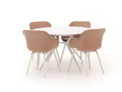Hartman Le Soleil Element/Sora ø 127 cm Gartenmöbel-Set 5-teilig