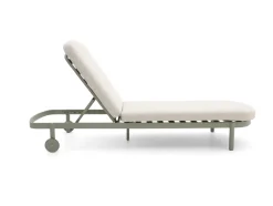 Hartman Palma Gartenliege mit Rollen verstellbar