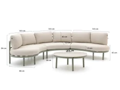 Hartman Palma Lounge-Set 4-teilig