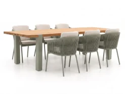 Hartman Sevilla/Almeria 280 cm Gartenmöbel-Set 7-teilig