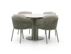 Hartman Sevilla/Girona ø 120 cm Gartenmöbel-Set 5-teilig