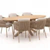 Hartman Sevilla/San Sebastian 200cm dining tuinset 7-delig