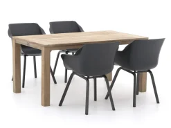 Hartman Sophie Element/ROUGH-S 160 cm Gartenmöbel-Set 5-teilig