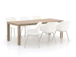 Hartman Sophie Element/ROUGH-S 220 cm Gartenmöbel-Set 7-teilig