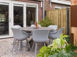 Hartman Sophie Element/Rough-S Triangular 170 cm Gartenmöbel-Set 7-teilig