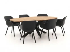 Hartman Sophie Element/Stephanie 240 cm Gartenmöbel-Set 7-teilig