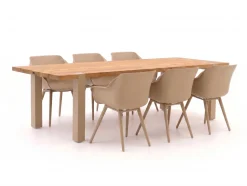 Hartman Sophie Studio/Almeria 280 cm Gartenmöbel-Set 7-teilig