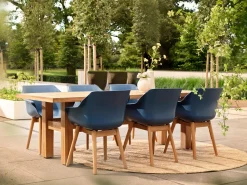 Hartman Sophie Studio/Liverpool 210 cm Gartenmöbel-Set 7-teilig