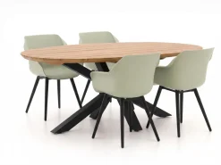 Hartman Sophie Studio/Stephanie 200cm dining tuinset 5-delig