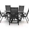 Hartman Troy/Lodola ø 150 cm Gartenmöbel-Set 6-teilig verstellbar