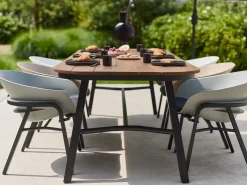 Hartman Tubb Gartenmöbel-Set 240 cm 7-teilig verstellbar