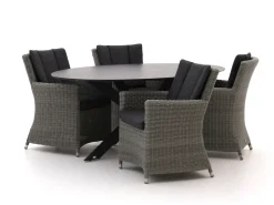 Intenso Adriano/Furato ellips 200 cm Gartenmöbel-Set 5-Teilig