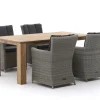 Intenso Adriano/ROUGH-X 180 cm Gartenmöbel-Set 5-teilig
