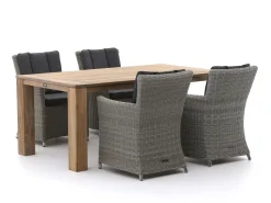 Intenso Adriano/ROUGH-X 180 cm Gartenmöbel-Set 5-teilig