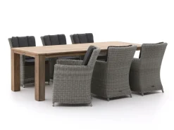 Intenso Adriano/ROUGH-X 240 cm Gartenmöbel-Set 7-teilig