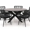 Intenso Asti/Fidenza ø 149 cm Gartenmöbel-Set 6-teilig