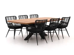 Intenso Asti/ Induno Dänisch oval 240 cm Gartenmöbel-Set 7-teilig