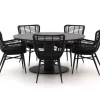 Intenso Asti/La Fonte Ø 150 cm Gartenmöbel-Set 6-teilig