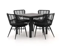 Intenso Asti/La Fonte 90 cm Gartenmöbel-Set 5-teilig