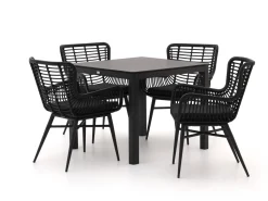 Intenso Asti/La Fonte 90 cm Gartenmöbel-Set 5-teilig