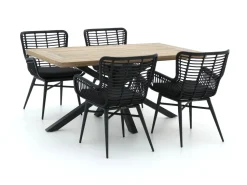 Intenso Asti/Montorio 160 cm Gartenmöbel-Set 5-teilig