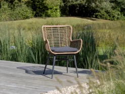 Intenso Asti/ROUGH-S 90 cm Gartenmöbel-Set 3-teilig
