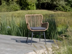 Intenso Asti/ROUGH-S 160 cm Gartenmöbel-Set 5-teilig