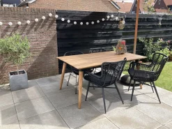Intenso Asti/ROUGH-S 220 cm Gartenmöbel-Set 7-teilig