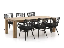 Intenso Asti/ROUGH-X 240 cm Gartenmöbel-Set 7-teilig