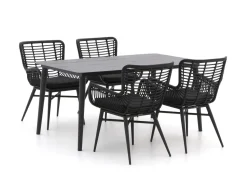Intenso Asti/Sora 160 cm Gartenmöbel-Set 5-teilig