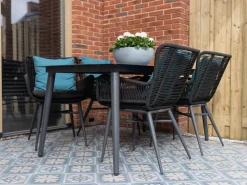 Intenso Asti/Sora 160 cm Gartenmöbel-Set 5-teilig