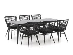 Intenso Asti/Sora 220 cm Gartenmöbel-Set 7-teilig
