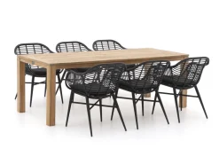 Intenso Azora/ROUGH-S 220 cm Gartenmӧbel-Set 7-teilig