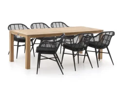 Intenso Azora/ROUGH-S 220 cm Gartenmӧbel-Set 7-teilig
