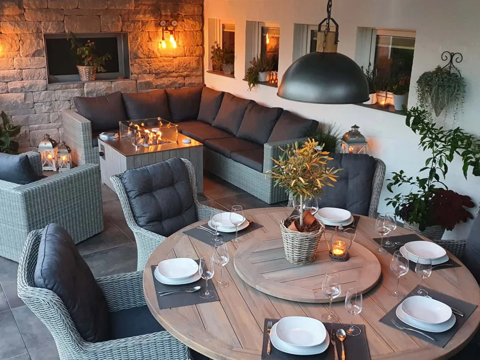 Intenso Carpino Ecklounge-Set 4-teilig links