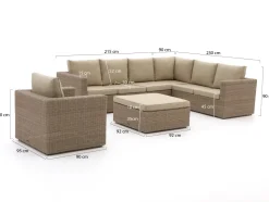 Intenso Carpino Ecklounge-Set 4-teilig rechts