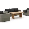Intenso Carpino/ROUGH-L Gartentisch Lounge-Set 4-teilig