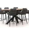 Intenso Isorella /ROUGH-Y Ellips 240 cm Gartenbar-Set 7-teilig