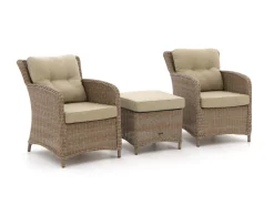 Intenso Leone/Milano Balkonmöbel-Set Lounge 3-teilig