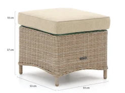 Intenso Leone/Milano Balkonmöbel-Set Lounge 3-teilig