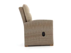 Intenso Mazzano Gartensessel verstellbar mit Hocker