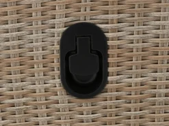 Intenso Mazzano Gartensessel verstellbar mit Hocker