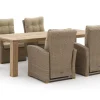 Intenso Mazzano/ROUGH-X 240 cm Lounge Gartenmöbel-Set 5-teilig verstellbar