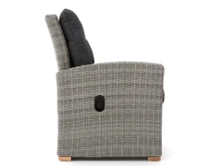Intenso Mazzano/ROUGH-X 200 cm Lounge Gartenmöbel-Set 5-teilig verstellbar