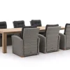 Intenso Mazzano/ROUGH-X 320 cm Lounge Gartenmöbel-Set 7-teilig verstellbar
