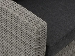 Intenso Mazzano/ROUGH-Y Ellips 200 cm Gartenmöbel-Set 5-teilig verstellbar