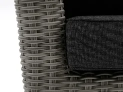 Intenso Mazzano/ROUGH-Y Ellips 200 cm Gartenmöbel-Set 5-teilig verstellbar
